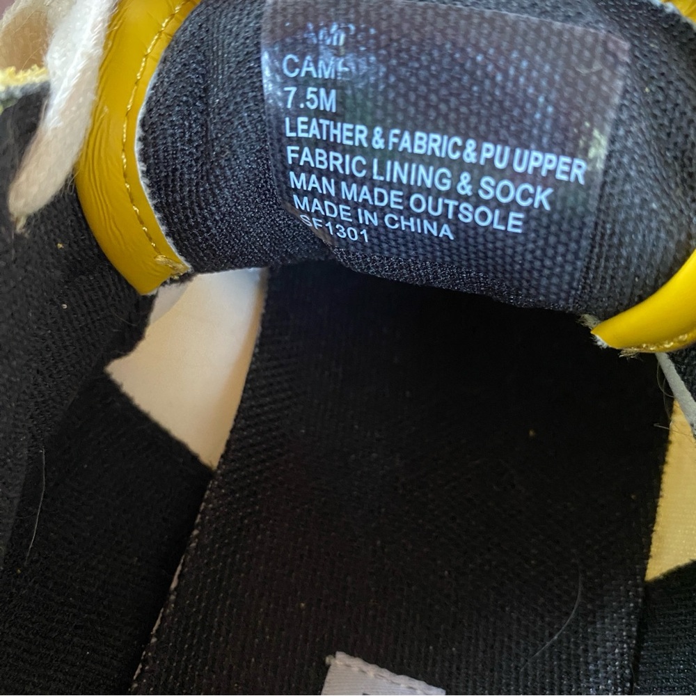 Steve Madden Campo Sneaker in Mustard - Picture 8 of 14